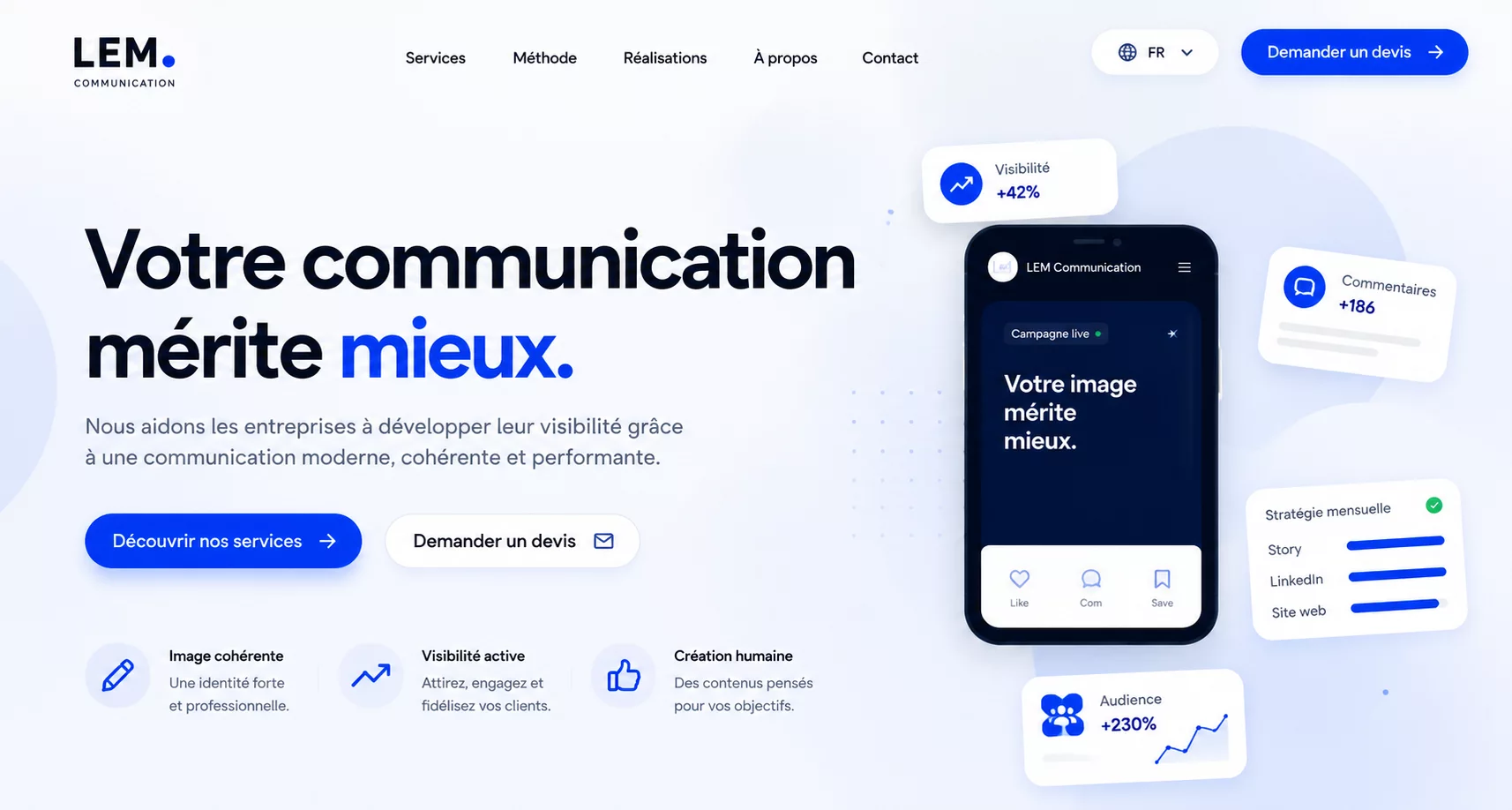LEM Communication - Développer la visibilité et l’image de marque des entreprises.